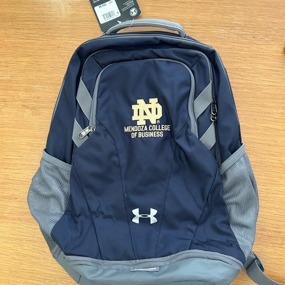 Under Armour ND University of Notre Dame, Mendoza Business School Backpack (New)